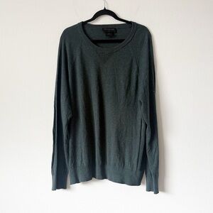 American Giant Men's Green Wool Sweater